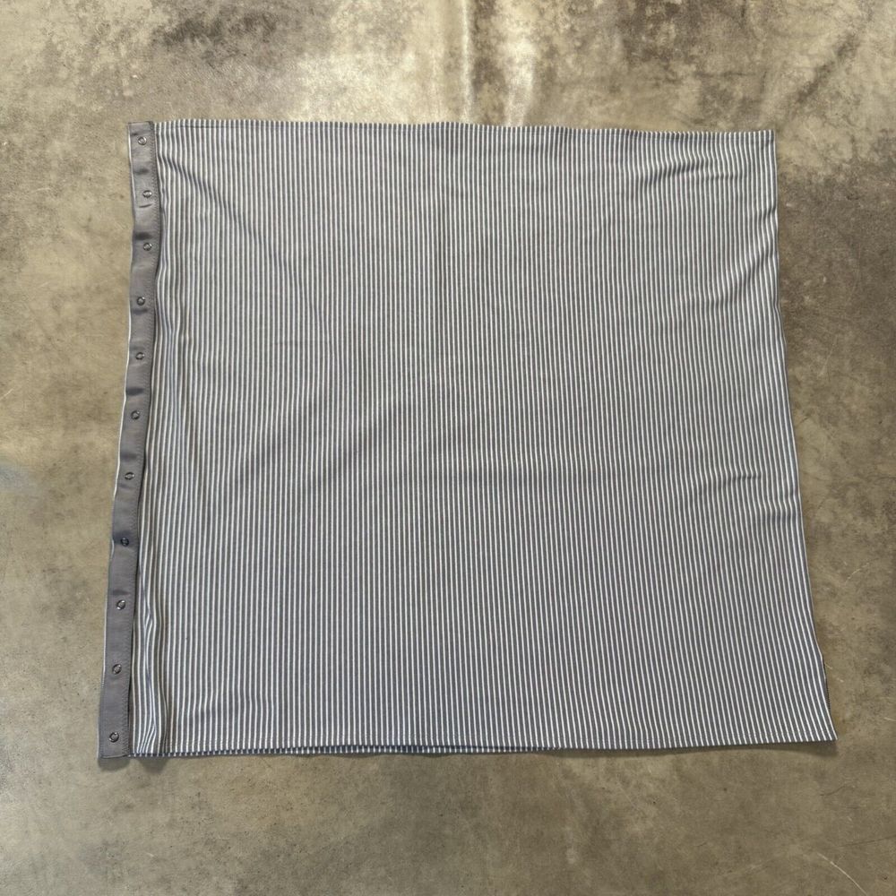 Lululemon Womens Gray Vinyasa Scarf Wrap Snap Infinity Blanket One Size